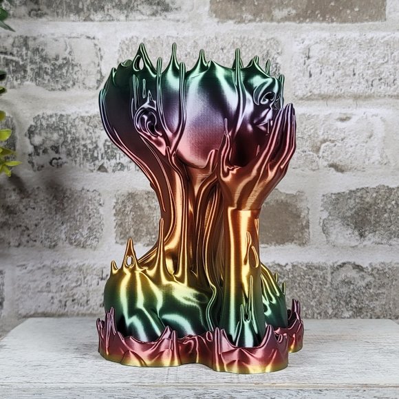 Melting Woman Planter  | Home Decor  | Unique Gift | 3D Printed - Picture 3 of 15
